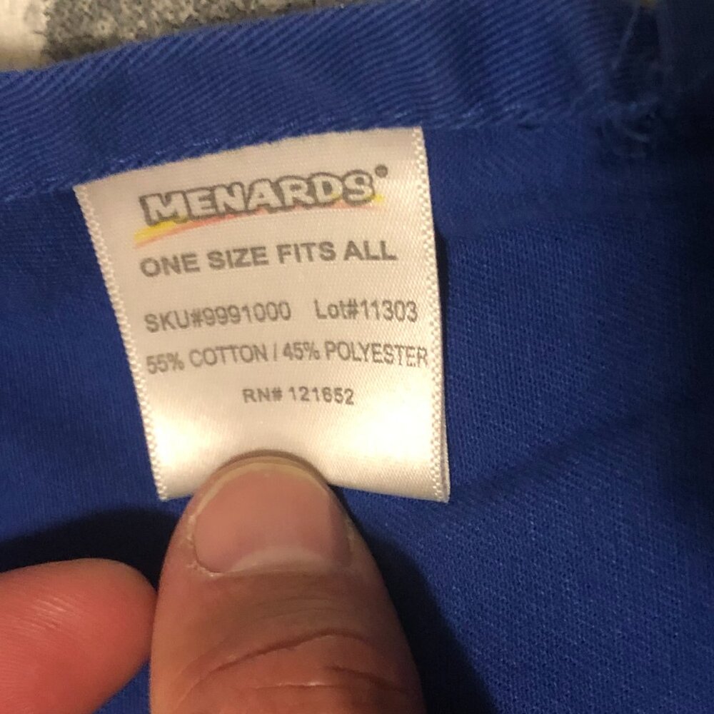 Menards Associate Apron One Size - Picture 4 of 4